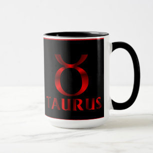 Symbool Red Taurus Horoscope Mok