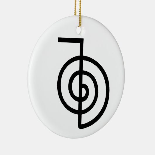 Symbool Reiki Power Keramisch Ornament (Rechts)