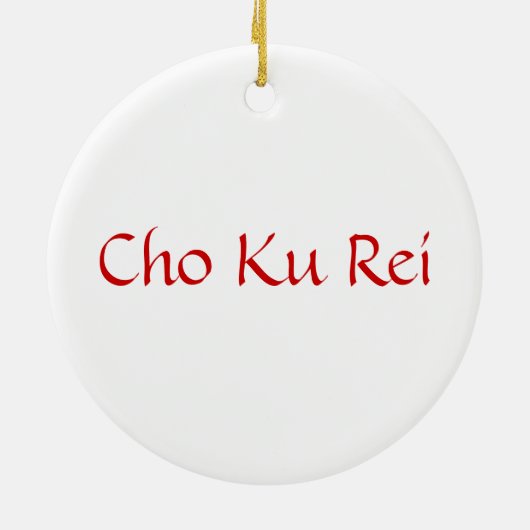 Symbool Reiki Power Keramisch Ornament (Achterkant)
