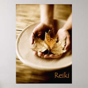 Symbool Reiki Power Poster