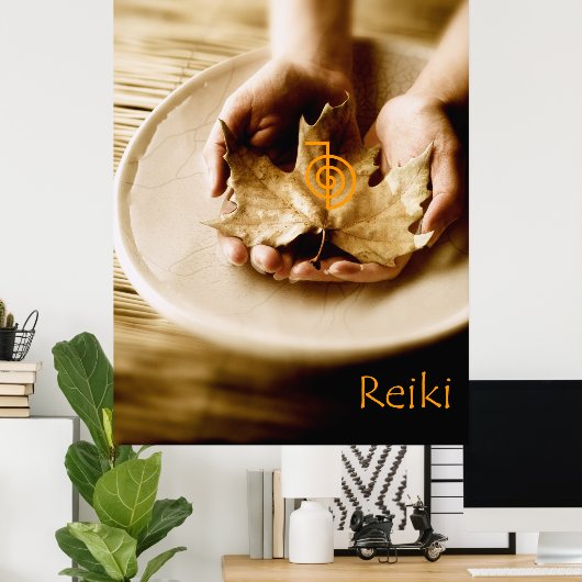 Symbool Reiki Power Poster (Thuiskantoor)