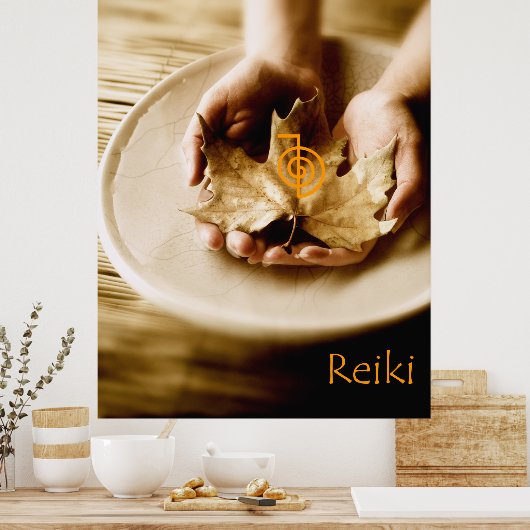 Symbool Reiki Power Poster (Keuken)