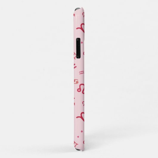 Symbool roze asstrologie dierentuin Case-Mate iPhone case (Achterkant/rechts)