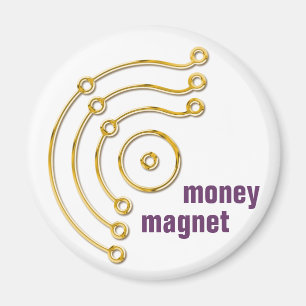 Symbool RUNA/GOLD, geld, magneet