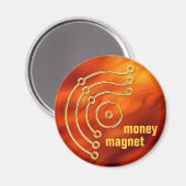 Symbool RUNA/GOLD, geld, magneet (Voorkant / Achterkant)