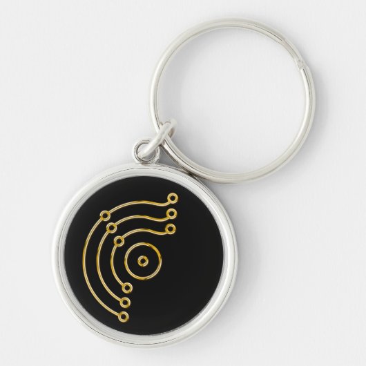 Symbool RUNA/GOLD Sleutelhanger (Voorkant)