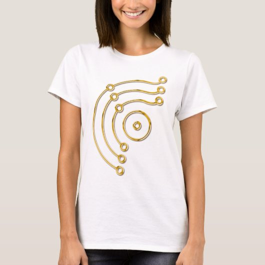 Symbool RUNA/GOLD T-shirt (Voorkant)