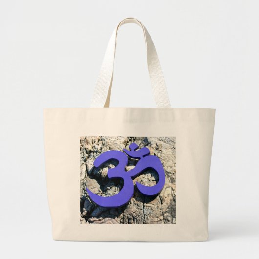 Symbool Sanskrit Om Grote Tote Bag (Voorkant)