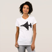 Symbool T-shirt van het vliegtuig (Voorkant volledig)