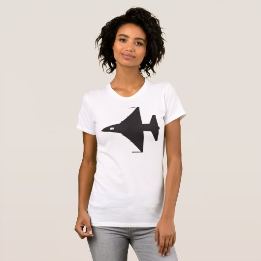 Symbool T-shirt van het vliegtuig (Voorkant volledig)