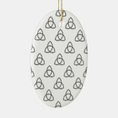 Symbool Triquetra Vesica Keramisch Ornament (Rechts)