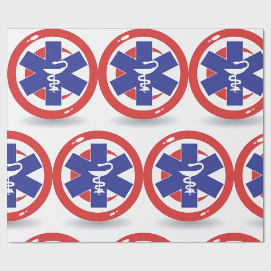 Symbool Tunesië Cadeaupapier (Vlak)