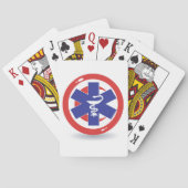 Symbool Tunesië Pokerkaarten (Achterkant)