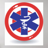 Symbool Tunesië Poster (Voorkant)