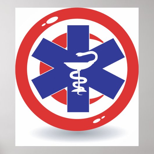 Symbool Tunesië Poster (Voorkant)