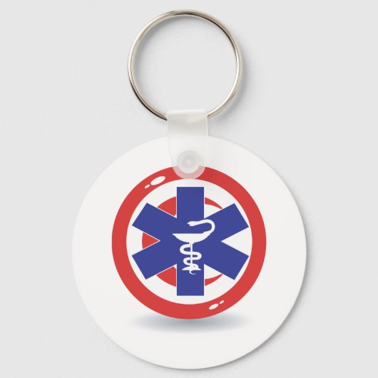 Symbool Tunesië Sleutelhanger (Achterkant)