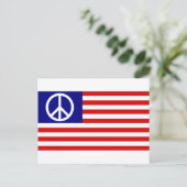 Symbool US Stars & Stripes American Flag Briefkaart (Staand voorkant)