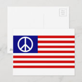 Symbool US Stars & Stripes American Flag Briefkaart (Voorkant / Achterkant)