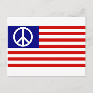Symbool US Stars & Stripes American Flag Briefkaart