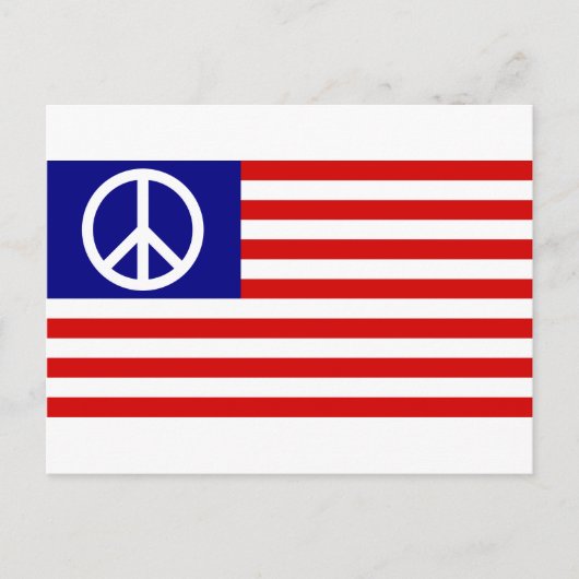Symbool US Stars & Stripes American Flag Briefkaart (Voorkant)