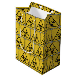 Symbool V2 voor waarschuwing voor gevaar bij nood Medium Cadeauzakje