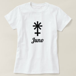 ⚵ symbool van asteroïde Juno T-shirt
