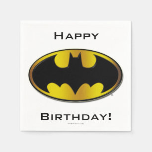Symbool   van Batman het Ovale Logo van de Servet