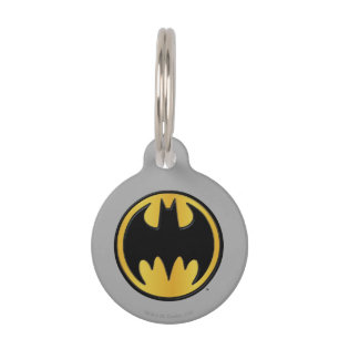 Symbool van Batman Klassiek Rond Logo Huisdierpenning