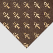 Symbool van bruin en goud tissuepapier (Detail)