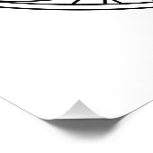 symbool van de bloem van het leven heilige geometr foto afdruk (Hoek)