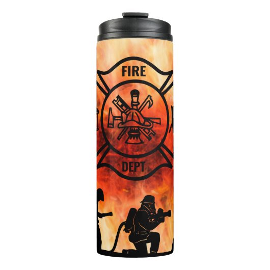Symbool van de brandweer thermosbeker (Voorkant)