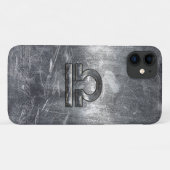 Symbool van de galerijdiersoort in de zilverstalen Case-Mate iPhone case (Achterkant (horizontaal))