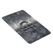 Symbool van de galg Zodiac in zilvergrijsstaal Magneet (Rechterzijde)