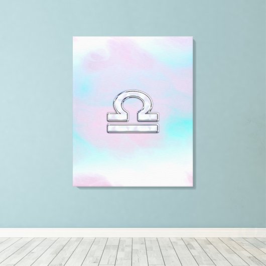 Symbool van de galg Zodiac van de boog Moeder van Canvas Afdruk (Insitu (Houten vloer))