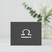 Symbool van de galgdierentuin op het koolstofvezel briefkaart (Staand voorkant)