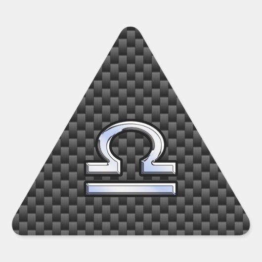 Symbool van de galgdierentuin op het koolstofvezel sticker (Voorkant)