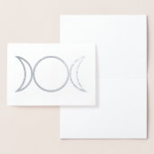 symbool van de gevallen godin folie kaarten (Display)