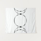 symbool van de gevallen godin wandkleed (Voorkant (horizontaal))