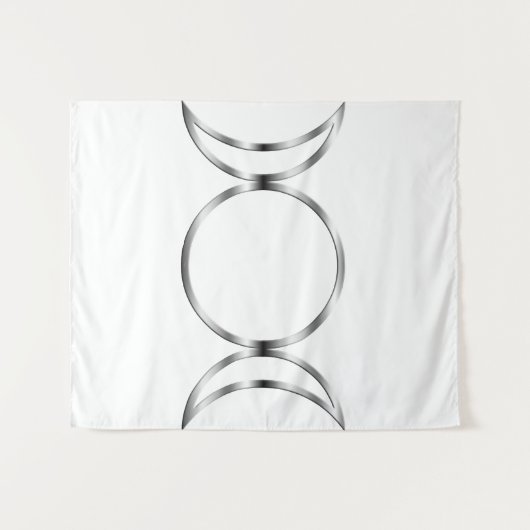 symbool van de gevallen godin wandkleed (Voorkant (horizontaal))