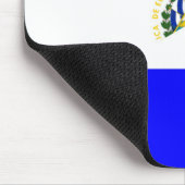 symbool van de halve vlag van el salvador honduras muismat (Hoek)