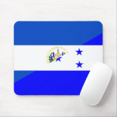 symbool van de halve vlag van el salvador honduras muismat (Met muis)