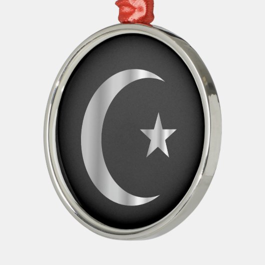 Symbool van de islam metalen ornament (Links)
