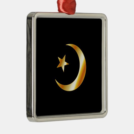 Symbool van de islam-religie metalen ornament (Rechts)