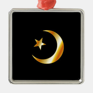 Symbool van de islam-religie metalen ornament