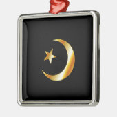 Symbool van de islam-religie metalen ornament (Links)