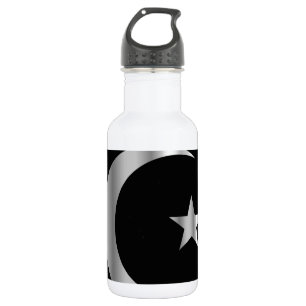 Symbool van de islam waterfles