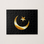 Symbool van de islamreligie legpuzzel (Horizontaal)