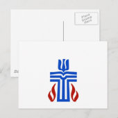 Symbool van de Presbyteriaanse religie Briefkaart (Voorkant / Achterkant)