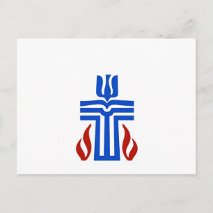 Symbool van de Presbyteriaanse religie Briefkaart