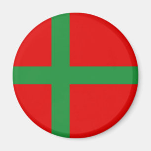Symbool van de provincie Bornholm Denmark vlaggenr Magneet